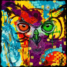 Charger l'image dans la galerie, Vision de l'Âme - Peinture animalière sur Toile, Signée Ghallé