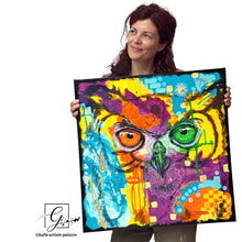 Charger l'image dans la galerie, Vision de l'Âme - Peinture animalière sur Toile, Signée Ghallé