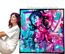 Charger l'image dans la galerie, Renaître en soi - Peinture spirituelle sur Toile, Signée Ghallé