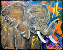 Charger l'image dans la galerie, Richesse - Peinture sur Toile, Signée Ghallé