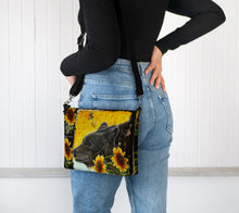 Charger l'image dans la galerie, Sac à bandoulière cuir végane Yin