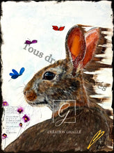 Charger l'image dans la galerie, Se Poser - Peinture animalière sur Toile, Signée Ghallé