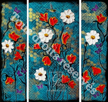 Charger l'image dans la galerie, Jardin 35 - Peinture sur Toile, Signée Ghallé