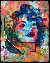 Charger l'image dans la galerie, Voir avec le coeur - Peinture sur toile, Signée Ghallé