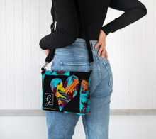 Charger l'image dans la galerie, Sac bandoulière en cuir végane Positivité