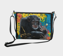 Charger l'image dans la galerie, Sac bandoulière cuir végane Ludique