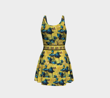 Charger l'image dans la galerie, Robe évasée Jardin2a