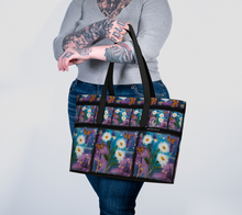 Charger l'image dans la galerie, Grand sac cuir végane Jardin25