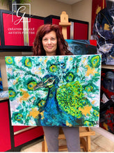 Charger l'image dans la galerie, FIER - Peinture sur Toile, Signée Ghallé