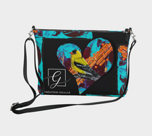 Charger l'image dans la galerie, Sac bandoulière en cuir végane Positivité