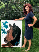 Charger l'image dans la galerie, Magnificence - Peinture sur Toile, Signée Ghallé