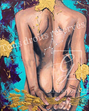 Charger l'image dans la galerie, Attentive - Peinture sur Toile, Signée Ghallé