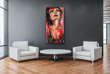 Charger l'image dans la galerie, Rêveuse - Peinture sur Toile, Signée Ghallé