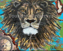 Charger l'image dans la galerie, Influence - Peinture sur Toile, Signée Ghallé