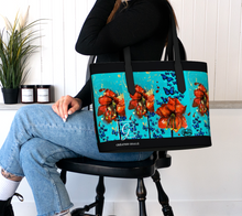 Charger l'image dans la galerie, Grand sac cuir végane Jardin18