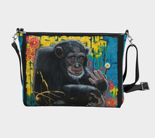 Charger l'image dans la galerie, Sac bandoulière cuir végane Ludique