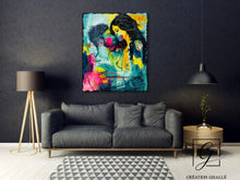 Charger l'image dans la galerie, Jusqu'à ce que l'Amour nous répare - Peinture spirituelle sur Toile, Signée Ghallé —— RÉSERVÉE
