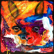Charger l&#39;image dans la galerie, Harmonisateur d&#39;énergie - Peinture sur Toile, Signée Ghallé - VENDUE
