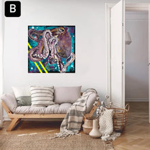 Charger l&#39;image dans la galerie, Maillon Essentiel - Peinture sur Toile, Signée Ghallé
