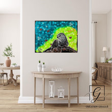 Charger l&#39;image dans la galerie, Énergie Positive - Peinture sur Toile, Signée Ghallé
