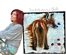 Charger l&#39;image dans la galerie, S&#39;Arrêter - Peinture animalière sur Toile, Signée Ghallé
